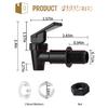 Lift-Up Water Drink Dispenser Faucet PP Plastic Cold Water Bottle Tap Replacement Valve For Wine Bucket Juice Bucket Kitchen