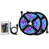 2835 RGB LED Strip Set with Bluetooth & 24-Key Remote, 5V USB
