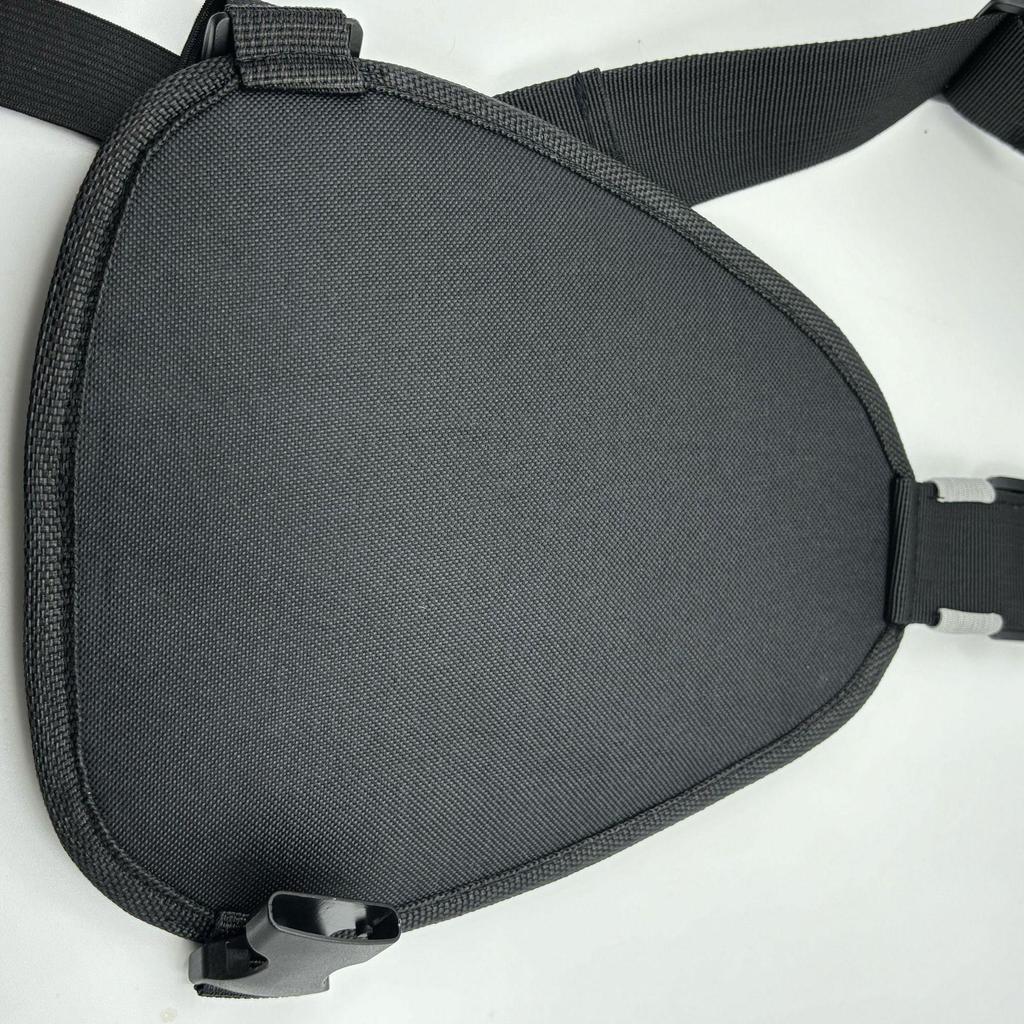 Multifunctional Wear-Resistant Oval Crossbody Bag for Two-Way Radio Storage