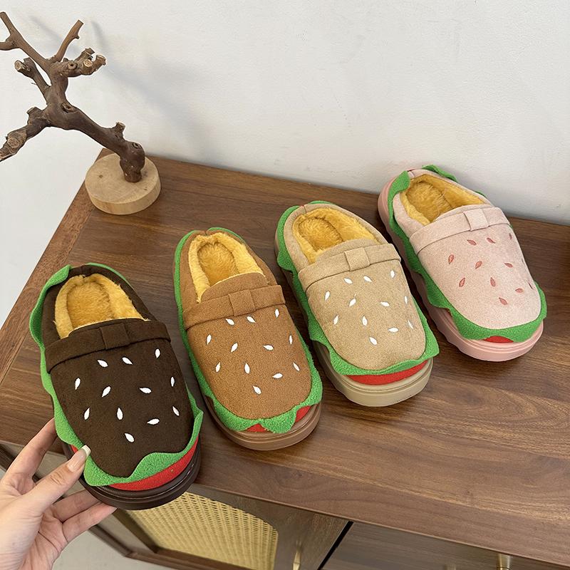 Fashion 2025 Autumn Women Slippers Funny Warm Baotou Shoes Platform Clogs Mules Outdoor Beach Sandals Casual Home Slippers Slides Women
