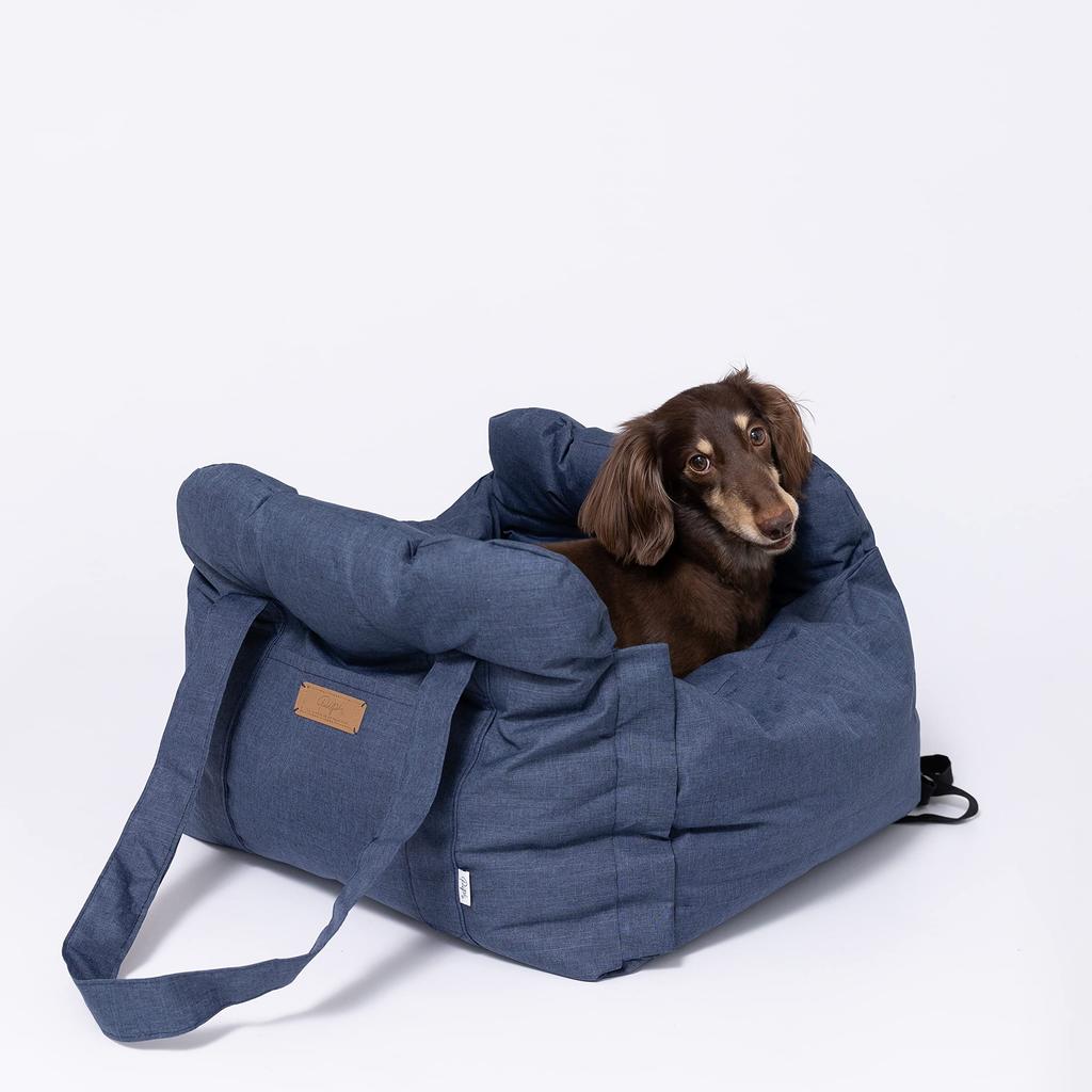Three Arrows PiPi Drive Carry for Dogs and Cats Bed, Navy,