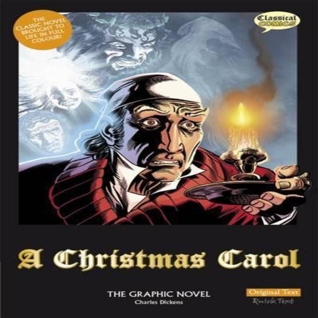 A Christmas Carol The Graphic Novel by Charles Dickens Paperback Book 9781906332174