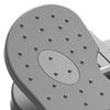 Fuß-Stepper-Maschine Verstärkter Nylon-Mini-Stepper-Trainer Leiser Faltbarer Unter-Schreibtisch Bein-Trainingsgerät Grau Einheitsgröße