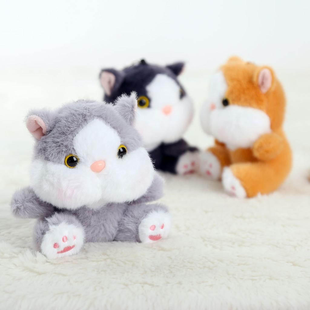 Cat Doll Pendant Plush Toy Doll Keychain Birthday Gift Girls Bag Pendant Rag Doll