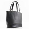 BURBERRY With Logo Handbag shadow horse Tote Bag black Calfskin Women Used