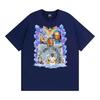 Agata Klassisches Muster Karoprint T-Shirt für Unisex und Damen Klassisches kurzärmeliges T-Shirt Sommer Reine Baumwolle Lässiges T-Shirt