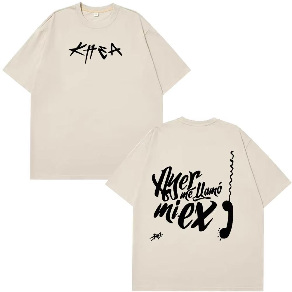 Rapper Khea Fashion Vintage Graphics Tshirt Men Women Harajuku Fashion Tshirts Shortsleeved pure Cotton Casual Streetwear Top