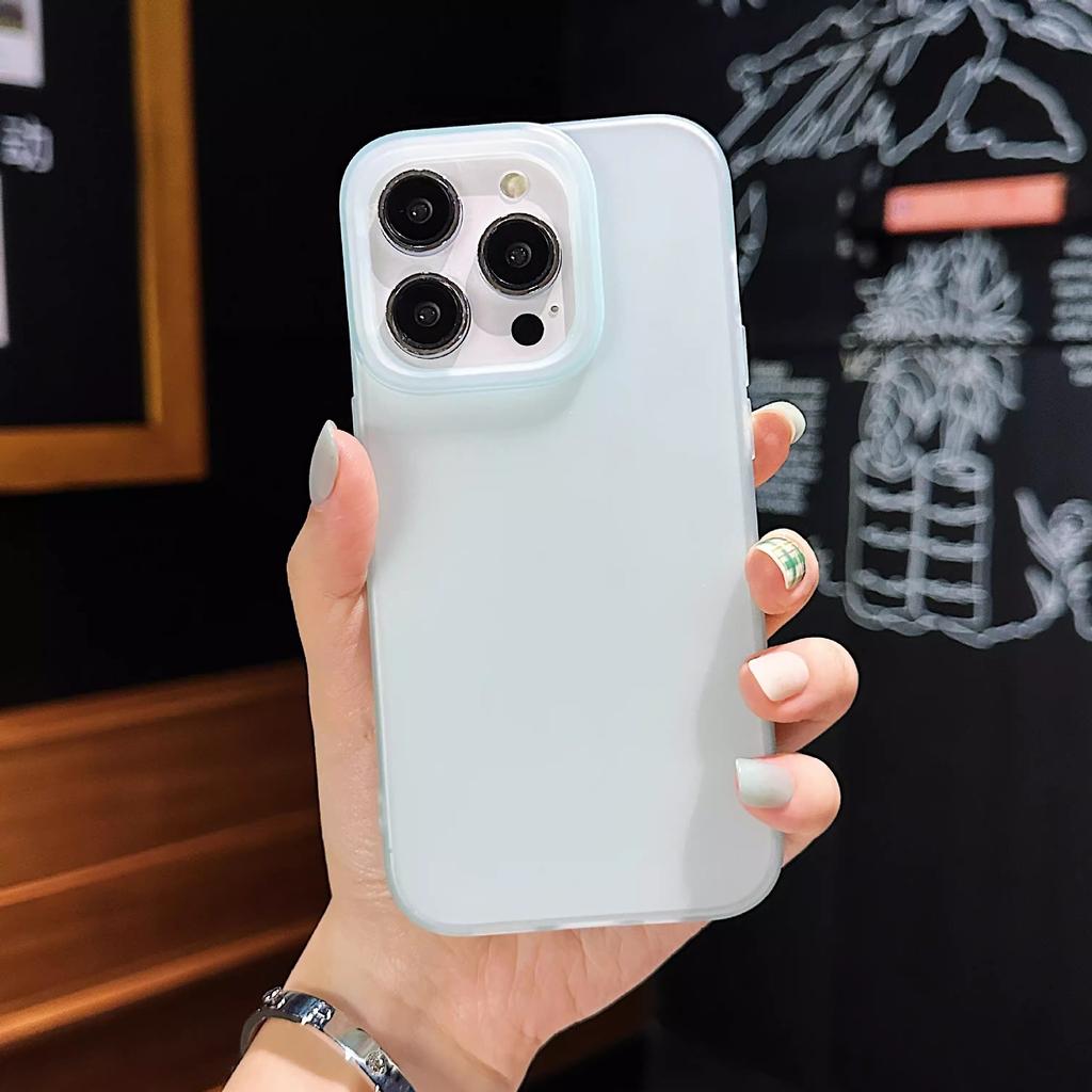 Applicable to iPhone11promax mobile phone case jelly color matte Apple 11 ultra-thin tpu all-inclusive sheath X