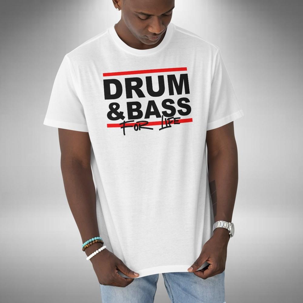 

Drum and Bass T-Shirt For Life Jungle Old Skool DNB Inspired Small to 5XL 4XL