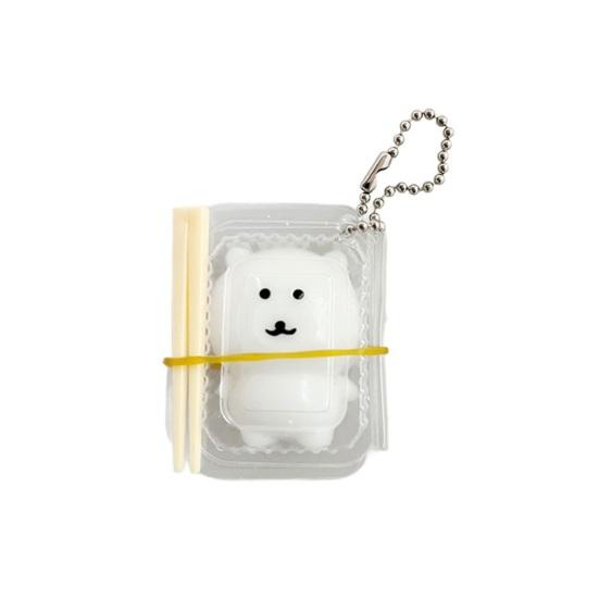 1/2/3Pcs Stress Relief Bear Toy with Clear Box & Chopsticks, Cartoon Bento Bear Squeeze Toy, Slow Rising Bear Sensory Toy for Anxiety Reduction