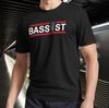 The Bassist Lover Electric Bass Logo T-Shirt Funny Size Mode American T-shirt