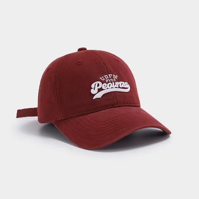 Women's New Big Head and Baseball Cap Showing Face with Small Korean Version Casual and Versatile Couple Baseball Cap Men