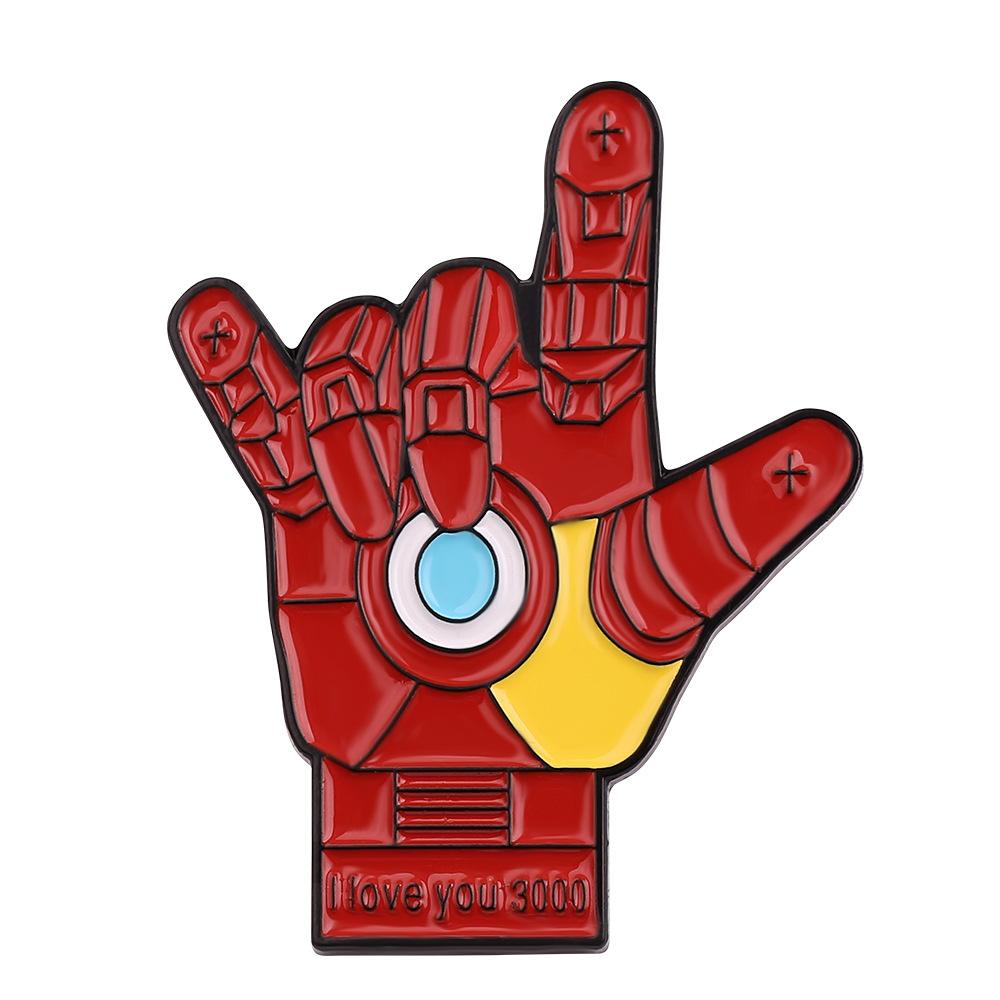 89 Spider-Man Alloy Brooch Marvel Superhero Spider-Man Metal Badge Backpack Jacket Personalized Decoration