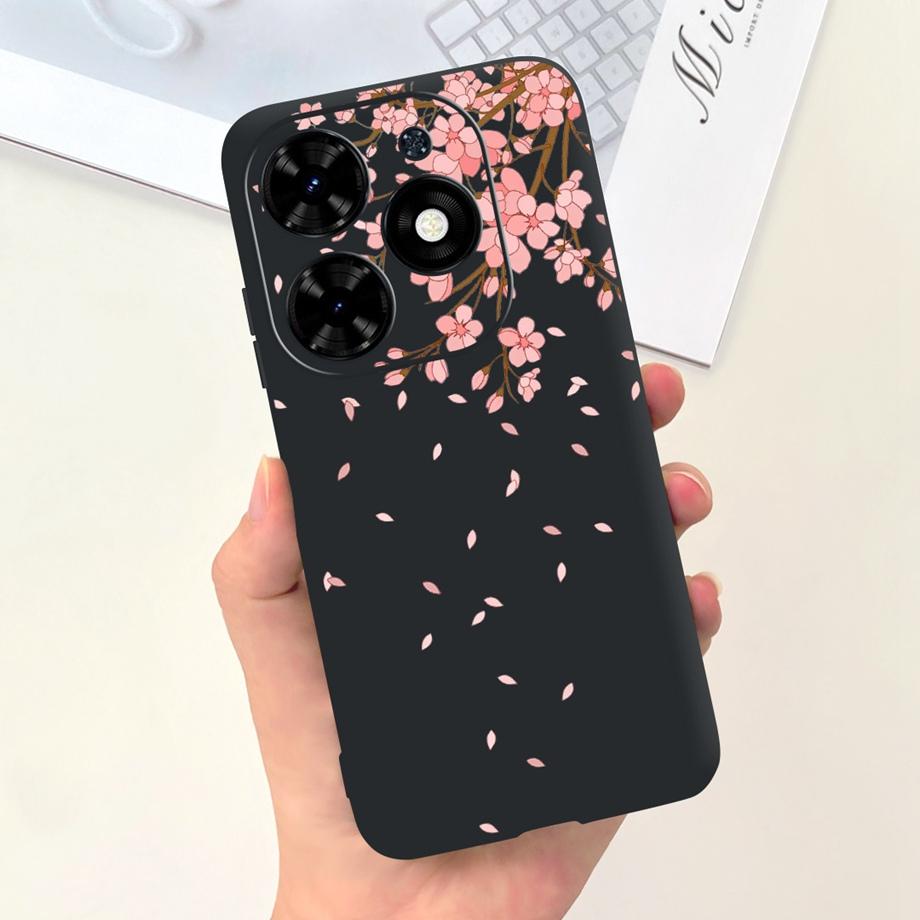 For Tecno Spark GO 2024 Case Spark 20C Spark20 Pop 8 Para Shell Silicone Soft TPU Bumper Cartoon Cool Cute Style Pattern Capas