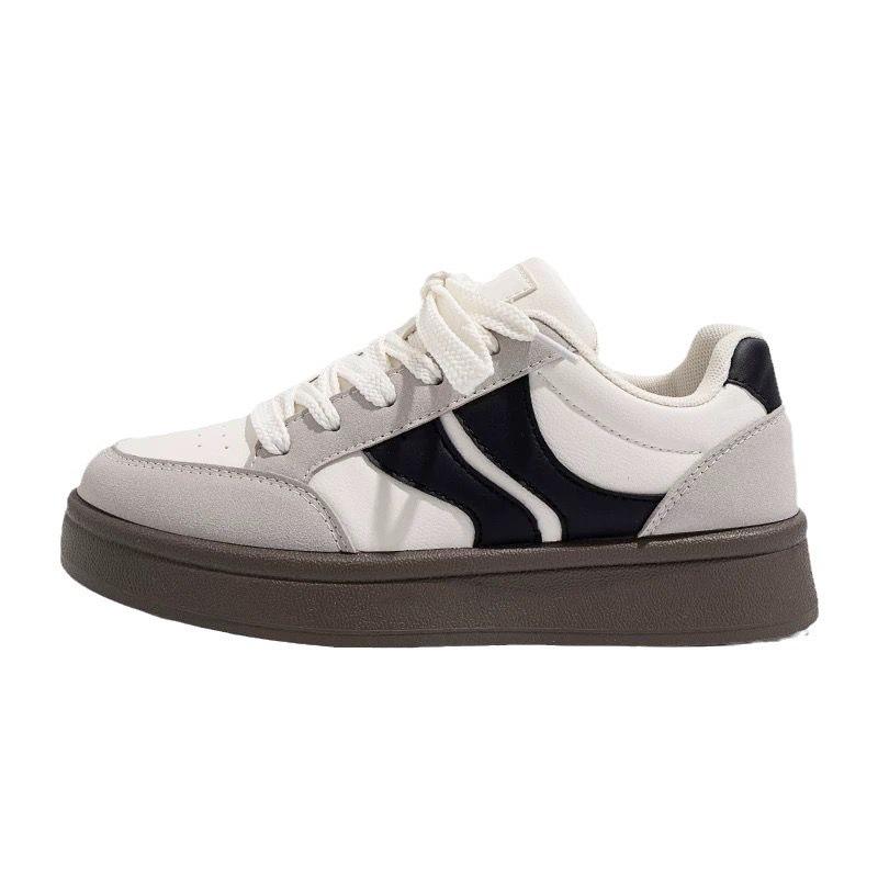 Retro German Training Shoes Spring and Autumn New Breathable Thick-soled Niche Casual Sports Board Shoes