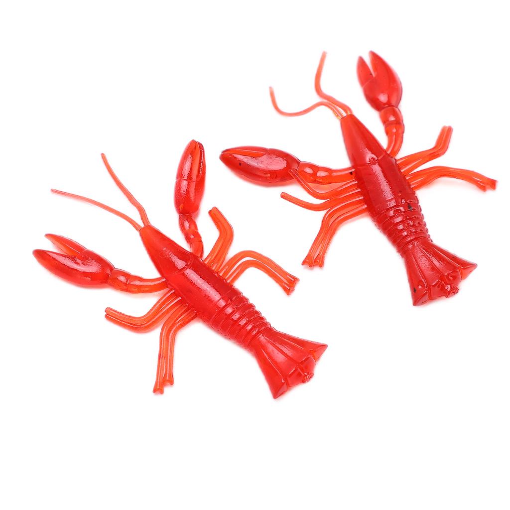 Fishing Shrimps Lures Glowing Luminous Soft   Lifelike Silicone Shirmps Bait