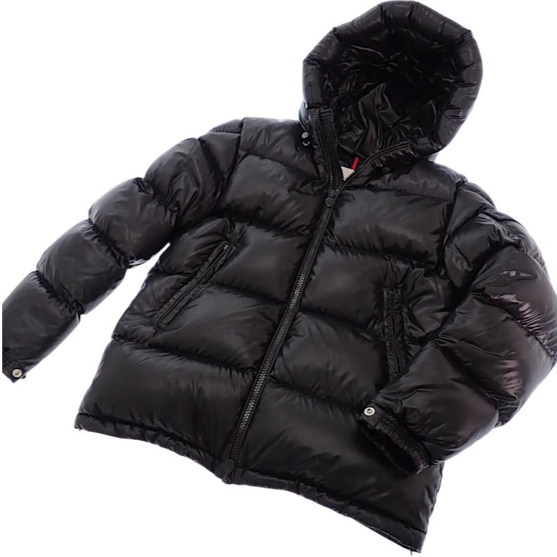 Moncler F20911A54500 68950 1 Down Jacket Black Nylon Mens