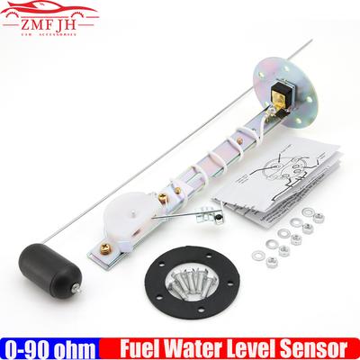 0-90ohm Fuel Sender Unit Boat Fuel Tank Sending Unit Fuel Level Sensor Stainless Steel Fuel Sender for Boat Car Truck RV