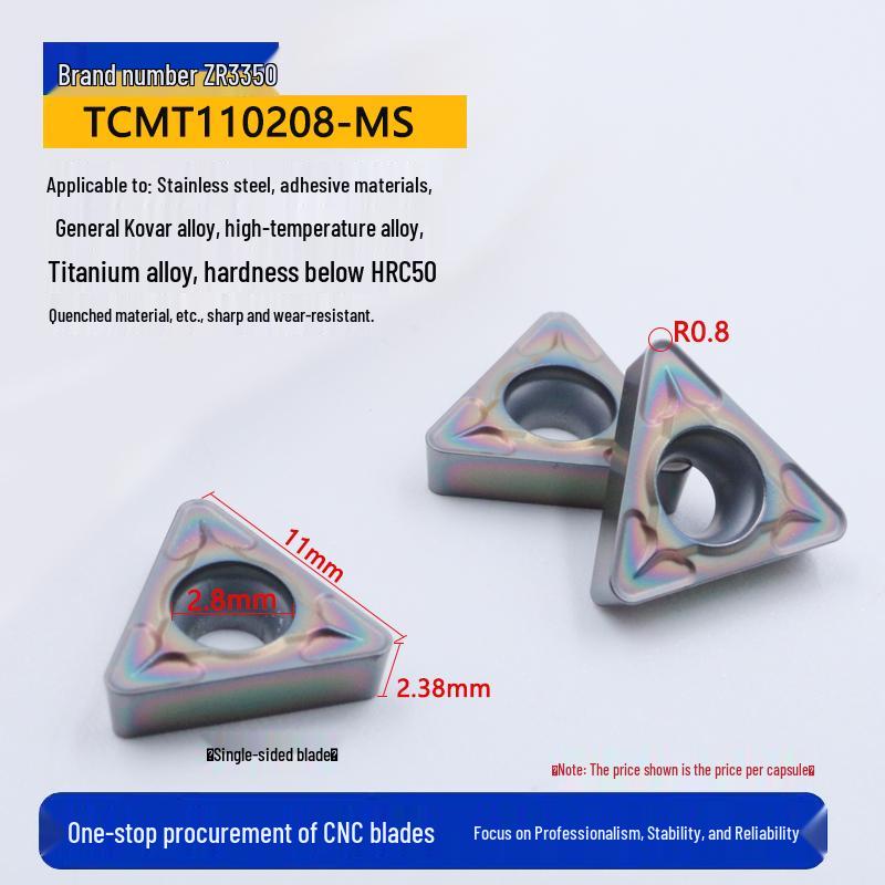 TCMT11 Triangle Carbide Lathe Tool for CNC Inner Hole Boring