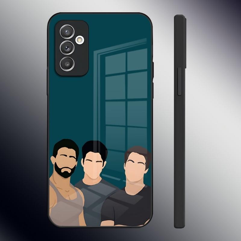 Teen Wolf Handyhülle Für Samsung S23 S21 S30 S22 S20 S9 S10E Note 20 10 Pro Ultra Plus Glas Design Rückseite