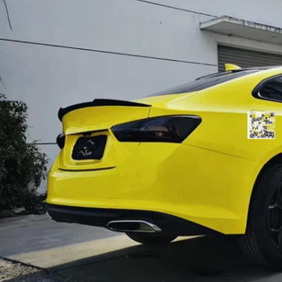 Rear Trunk Lid Car Spoiler For 2016 17 18 19 20 21 22 23 2024 Chevrolet Malibu XL ABS Plastic Material Accessories Parts