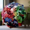 Clown Horror Umbrella Folding Umbrella, Automatic Umbrella 8-Frame for Travel, Camping Use Gift for Halloween Christmas