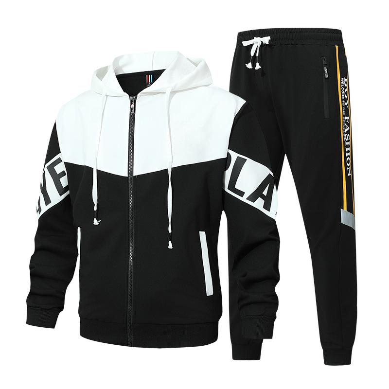 Leisure Sports Suit Cardigan Hooded Sweatshirt Top