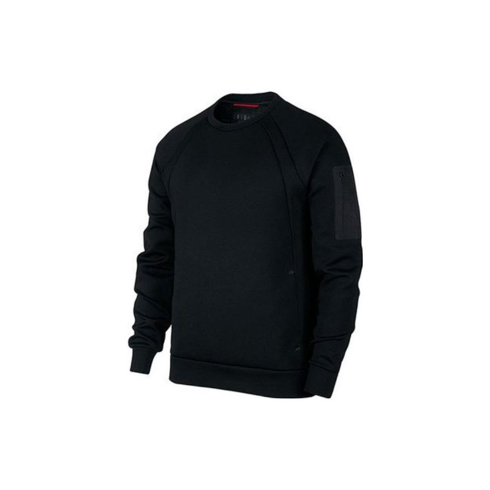 Jordan Men s Air Jordan Alphabet Crew Neck Sweatshirt Black 884026-010 L