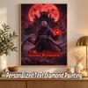 Obito Uchiha Custom Name Diamond Painting Personalized 5D Full Drill DIY Diamond Art Home Decor