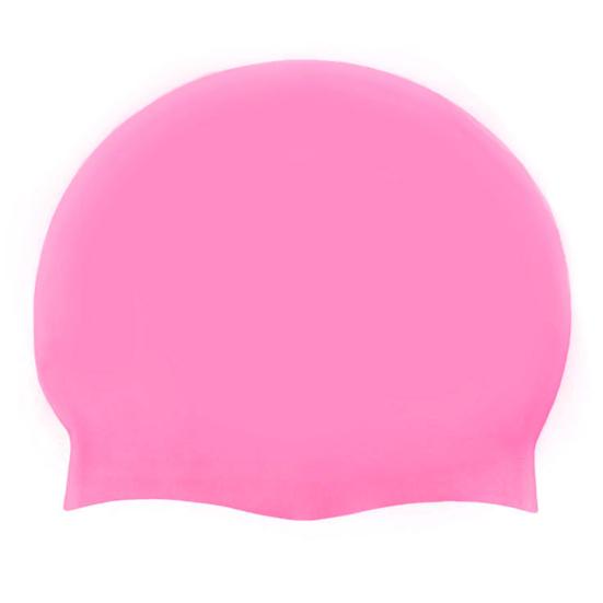 Adults Silicone Swim Cap Non-slip Stretchy Waterproof Long Short Hair Swimming Hat