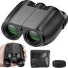 10x25 Binocular Telescope High Power Clear Lens Low Light Night Vision Gear Compact Portable Optical Device for Outdoor Hiking