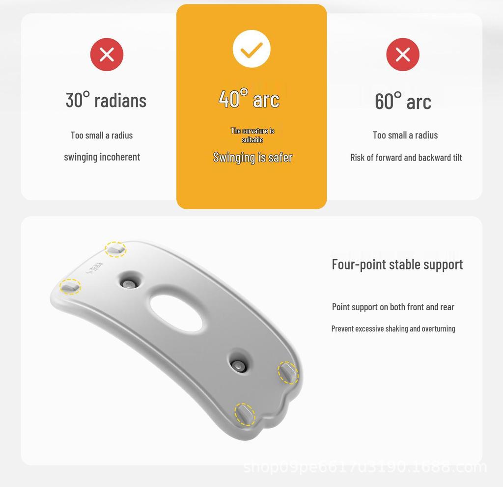 Children's 4-Wheel Balance Bike & Walker for Ages 1-6: Anti-Rollover Toddler Ride-On Toy