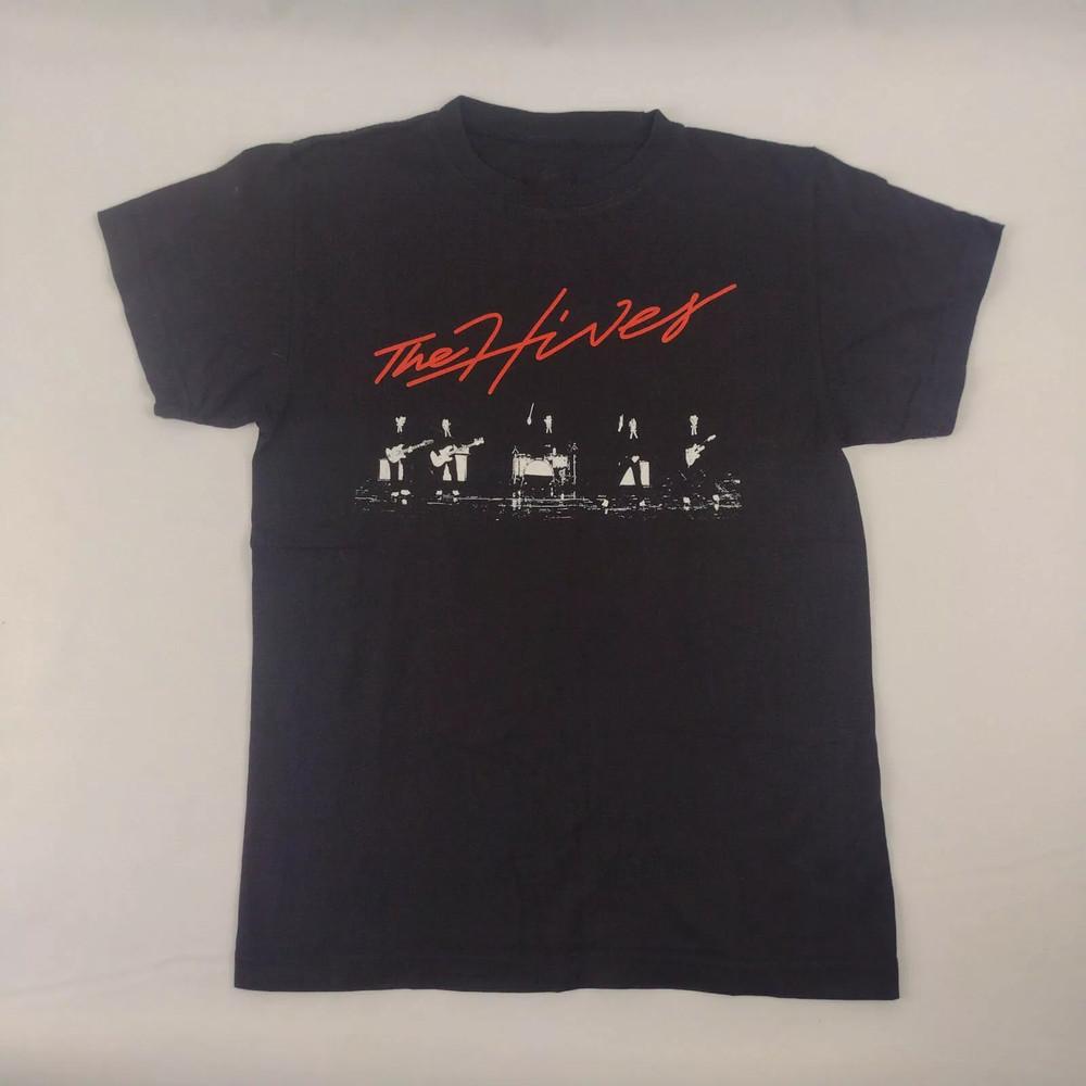 The Hives Music For Lovers Black T-Shirt Cotton Full Size RD140 Unisex T-Shirt XL