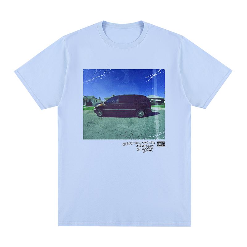 Kendrick Lamar Raper Koszulka Vintage DAMN Hip Hop Y2k Ubrania Bawełna Męska Koszulka Nowa Koszulka T-shirt Damskie Topy