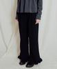 Telelu Folding Lace-Up Pants Black