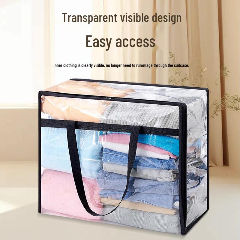 Large Capacity PVC Dust-Proof Moisture-Proof Handheld Quilt Storage Bag