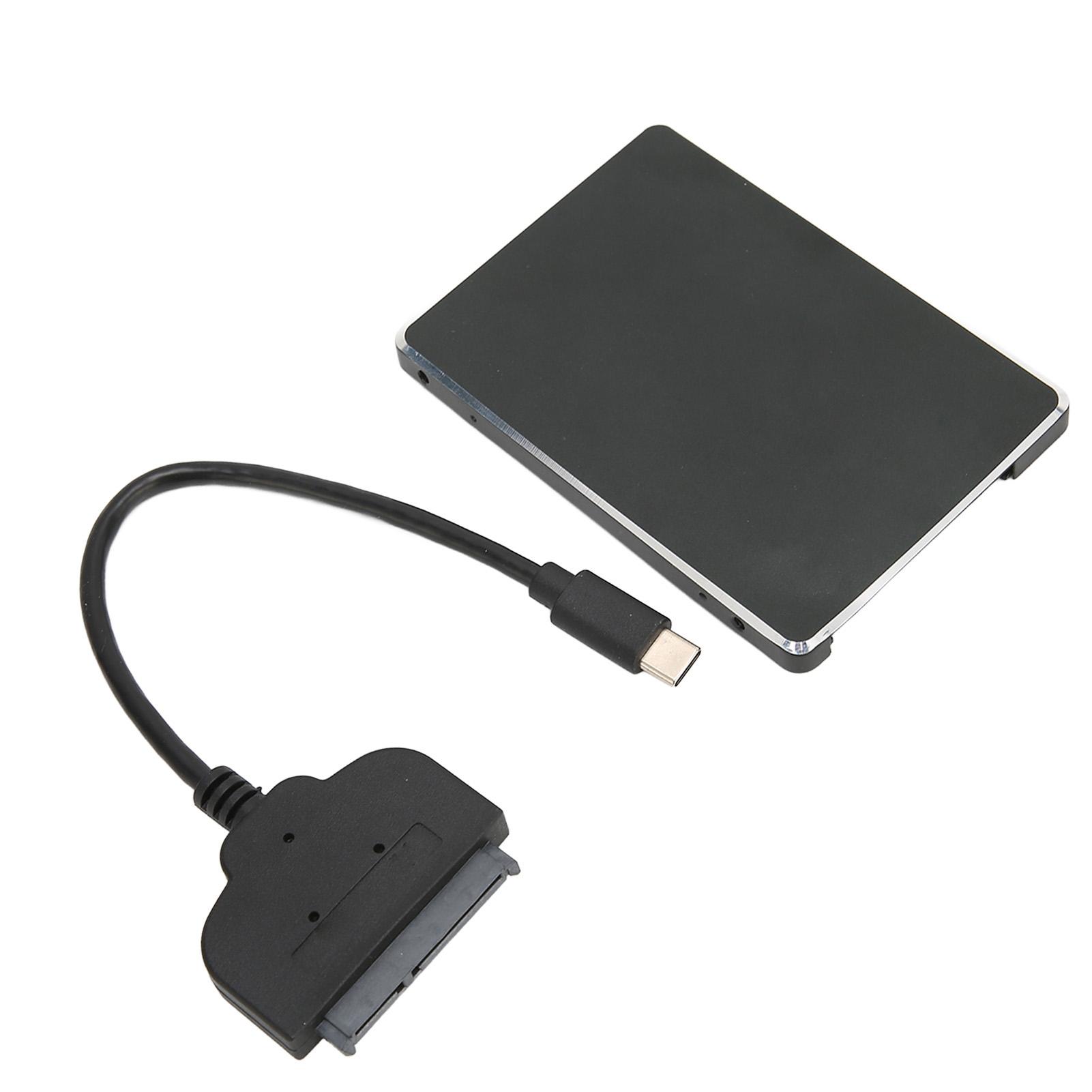 

SSD Adapter Box Kit 10Gbps Data Transmission Ultra Thin Design MSATA TO SATA HDD SSD Hard Drive Connnector for Computer