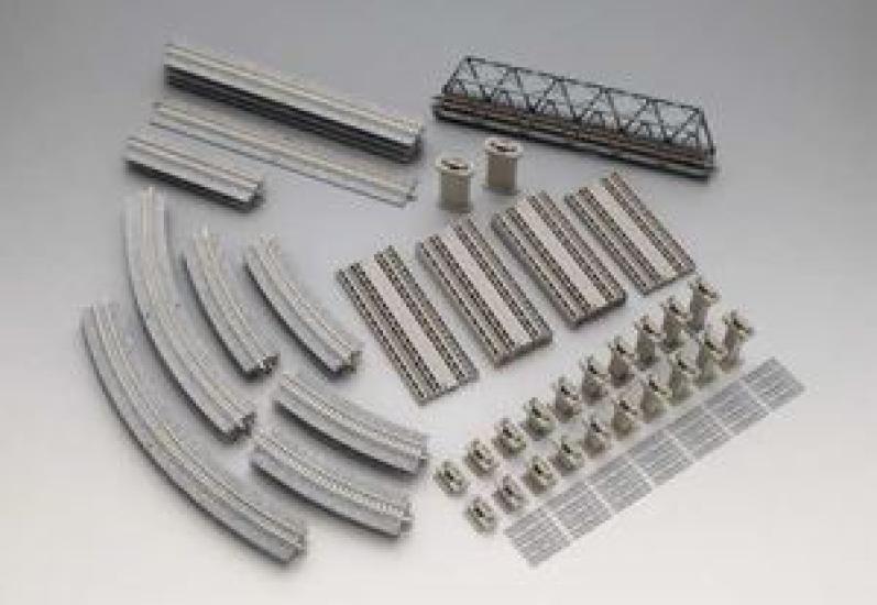 Canted Rail Overpass Set Pattern 91013 N Gauge Model Railway (Rail CC) (Rails)