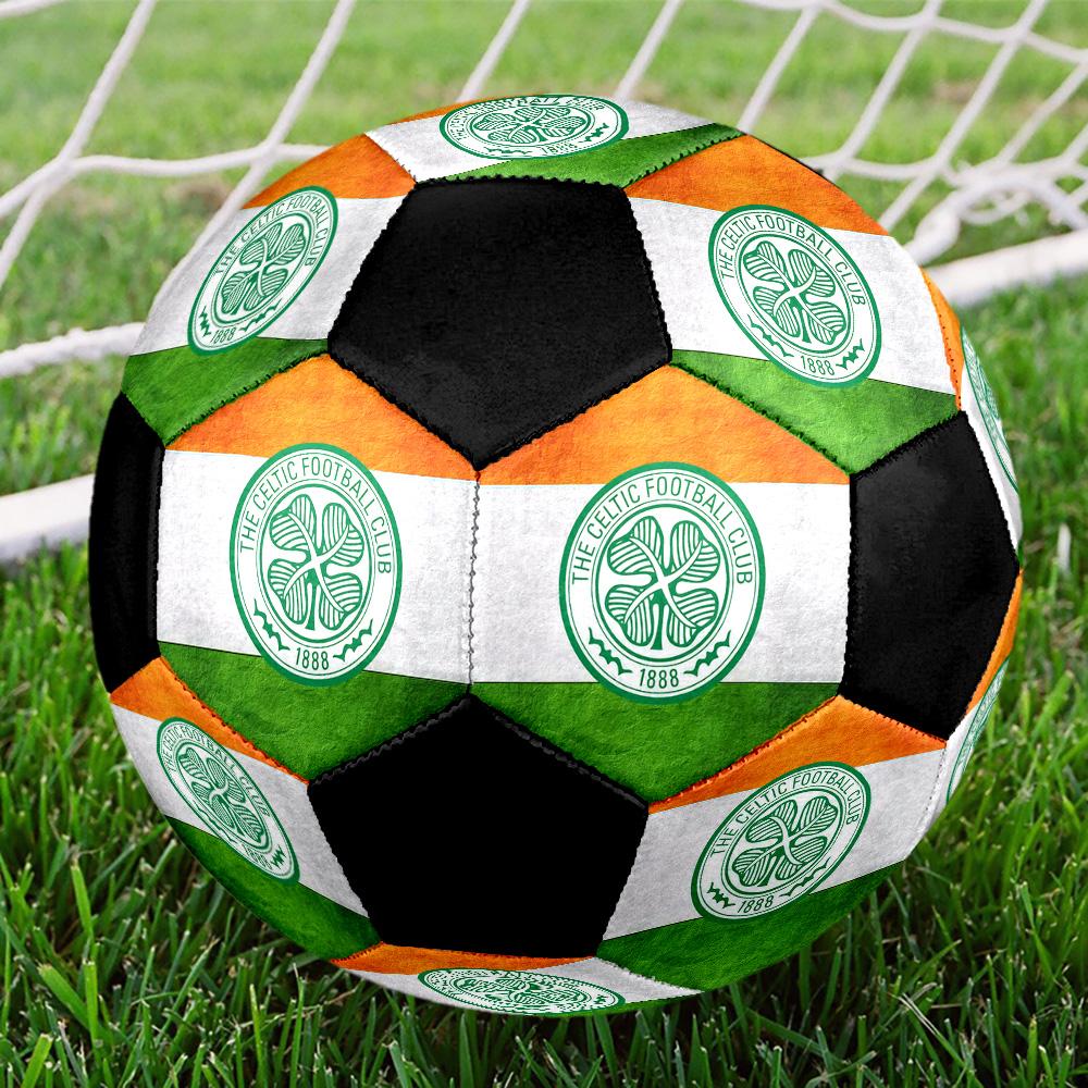 Celtic Football Club Soccer Ball Colorful All Ages Machine Stitched PVC Competition Ready Durable High-Bounce.SIZE5