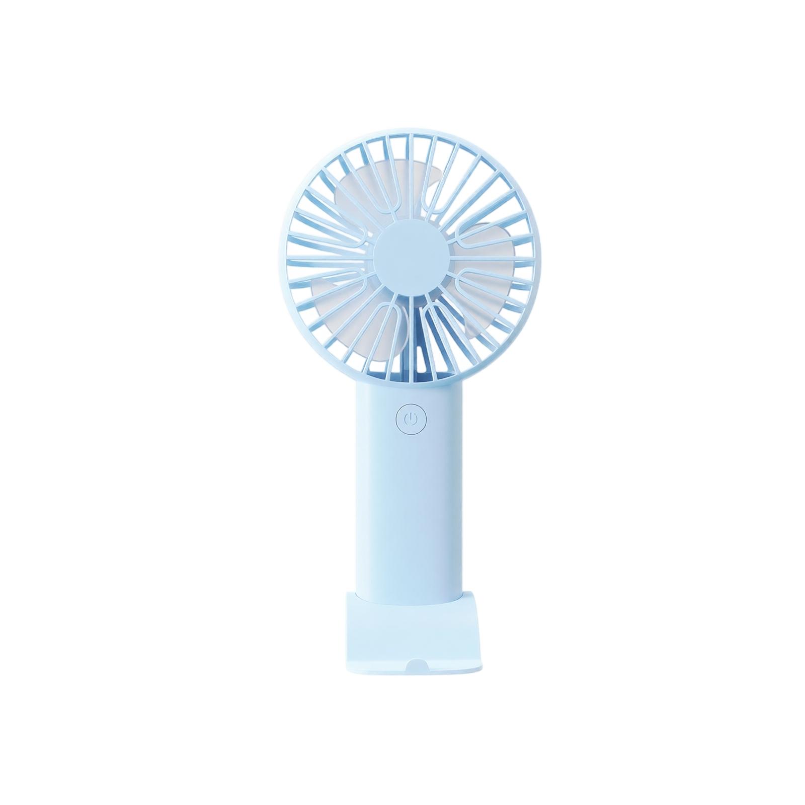 Handheld Fan with Desktop Phone Stand Portable USB Fan One Size