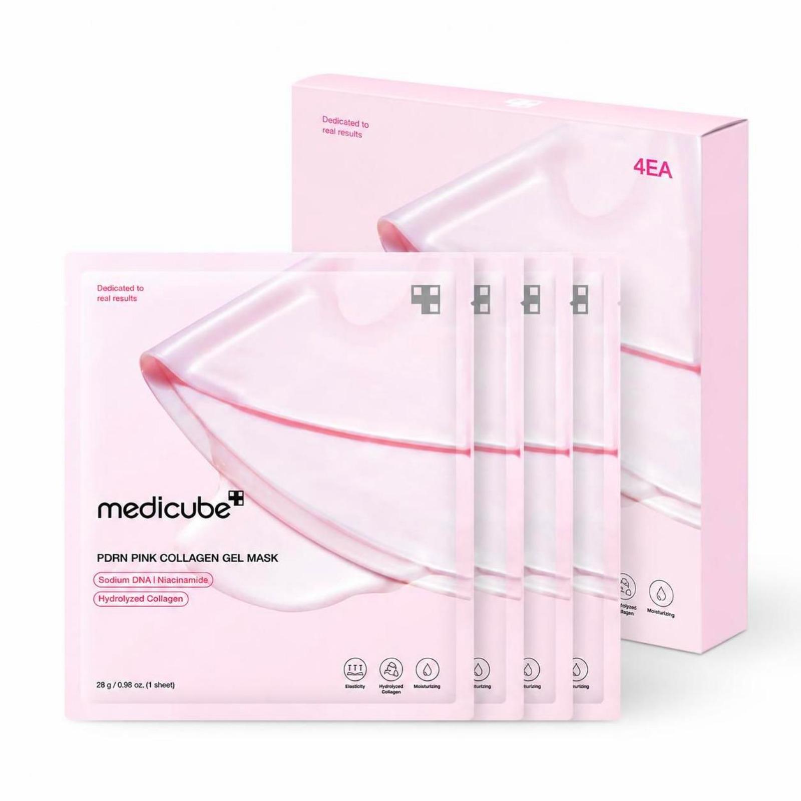 Medicube PDRN Pink Collagen Gel Mask 4 Sheets 4 Sheets