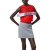 Gucci Wool Tweed Mini Skirt 'Blue Stone' Women's 761374-ZAPE2-4622