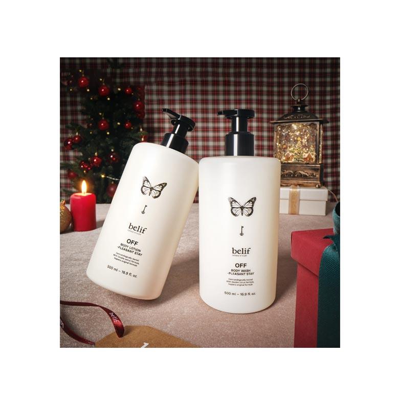 BELIF Off Body Wash Stay 500ml Gift Set 2items [2024 Holiday Edition]