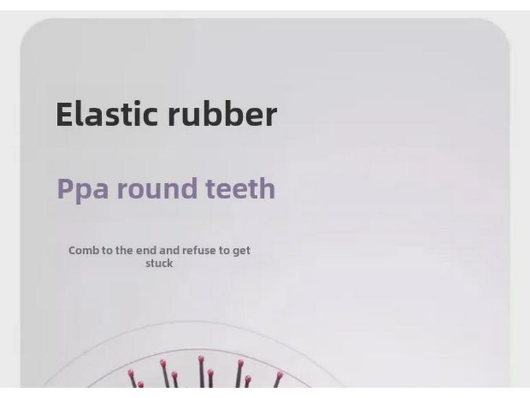 Masážní hřeben Huaqiangbei s vzduchovým polštářem - přenosný, antistatický a nadýchaný kadeřnický nástroj