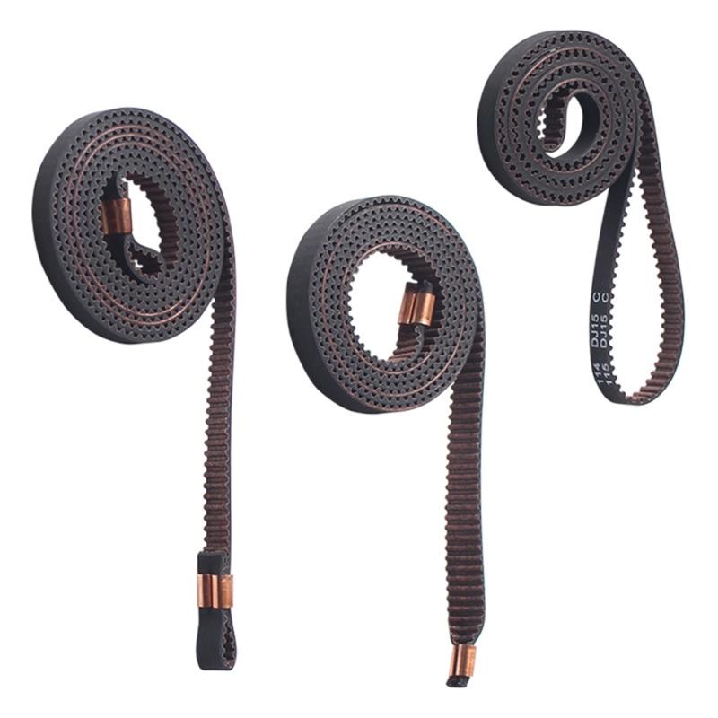 3D Printer Accessories X/Y/Z Axes Belt Replacement Kit Synchronous Leather Belt Timing Belt Mechanical Part for