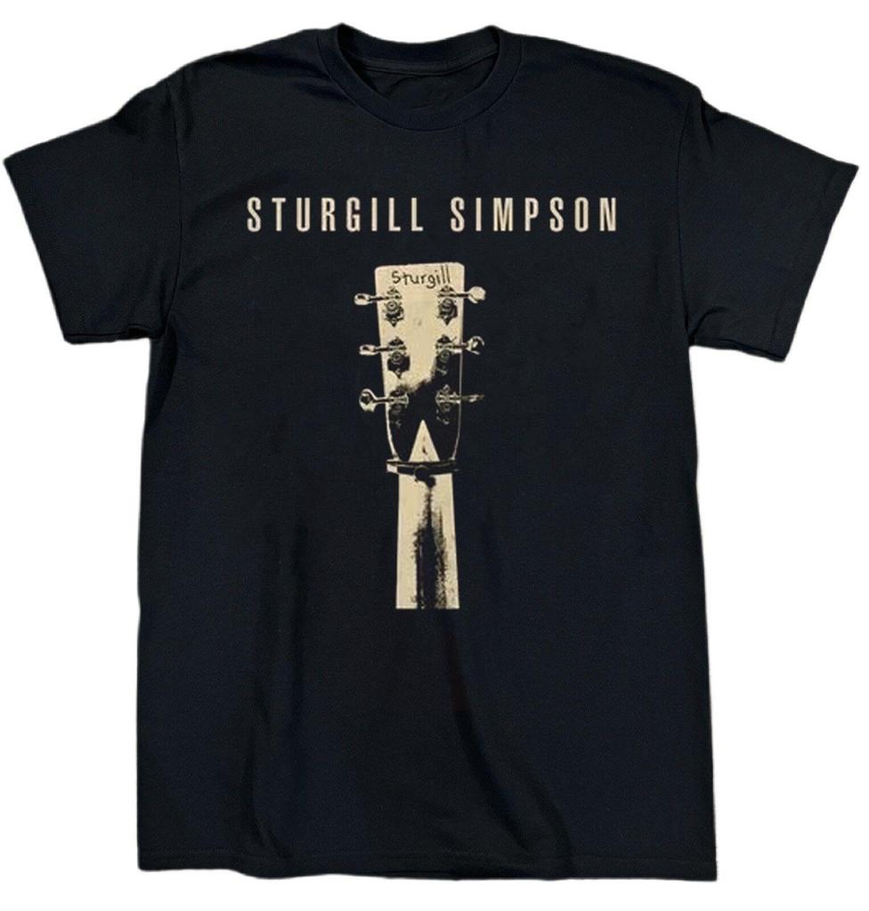 New Sturgill Simpson Heavy Cotton T Shirt S-5XL Black TU520