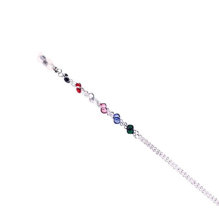 Colorful Glasses Chain Eyeglass Glasses Chain Reading Glasses Strap Decoration for Fashion Women