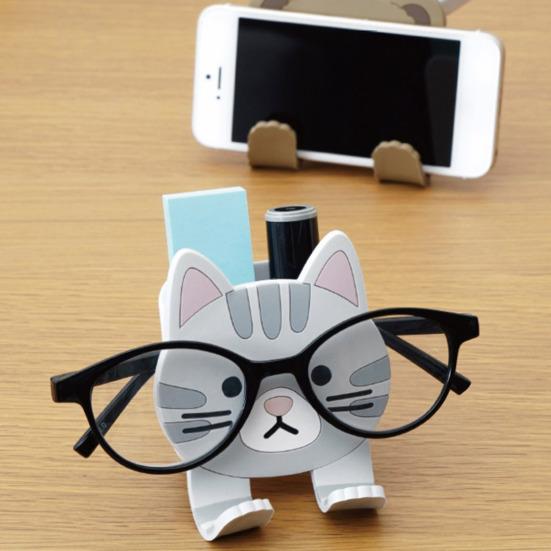 Cartoon Animal Wall Hooks With Multifunctional Storage Box Strong Adhesive Cute Design Flexible Suction Hook