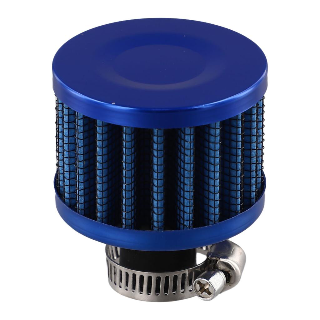Excellent Breathability Air Filter for Car Motorcycle Quad Bike 12MM Round Crank Case EngIne Breather Oil Air Filter
