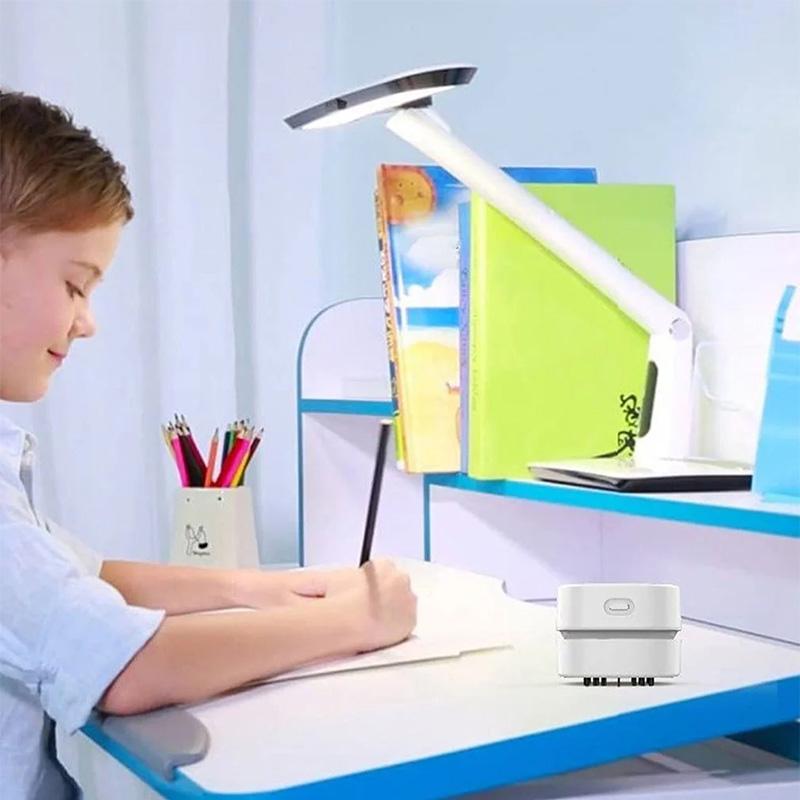 Handheld Mini Desktop Vacuum Desktop Cleaner  Cleaning  Energy Saving 360 Degree Rotation For Keyboard Home Office School